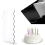 6PCS Cakes Smoother Icing Comb Scraper Set Cake Sculpting Decor Supplies Decorating for Baking,with Holes 7