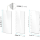 6PCS Cakes Smoother Icing Comb Scraper Set Cake Sculpting Decor Supplies Decorating for Baking,with Holes 3