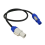PowerCON 3x1.5mm² Single Phase Extension Cable 3 Core Power Connect Stage Light LED Event Show, 1 Meter 4