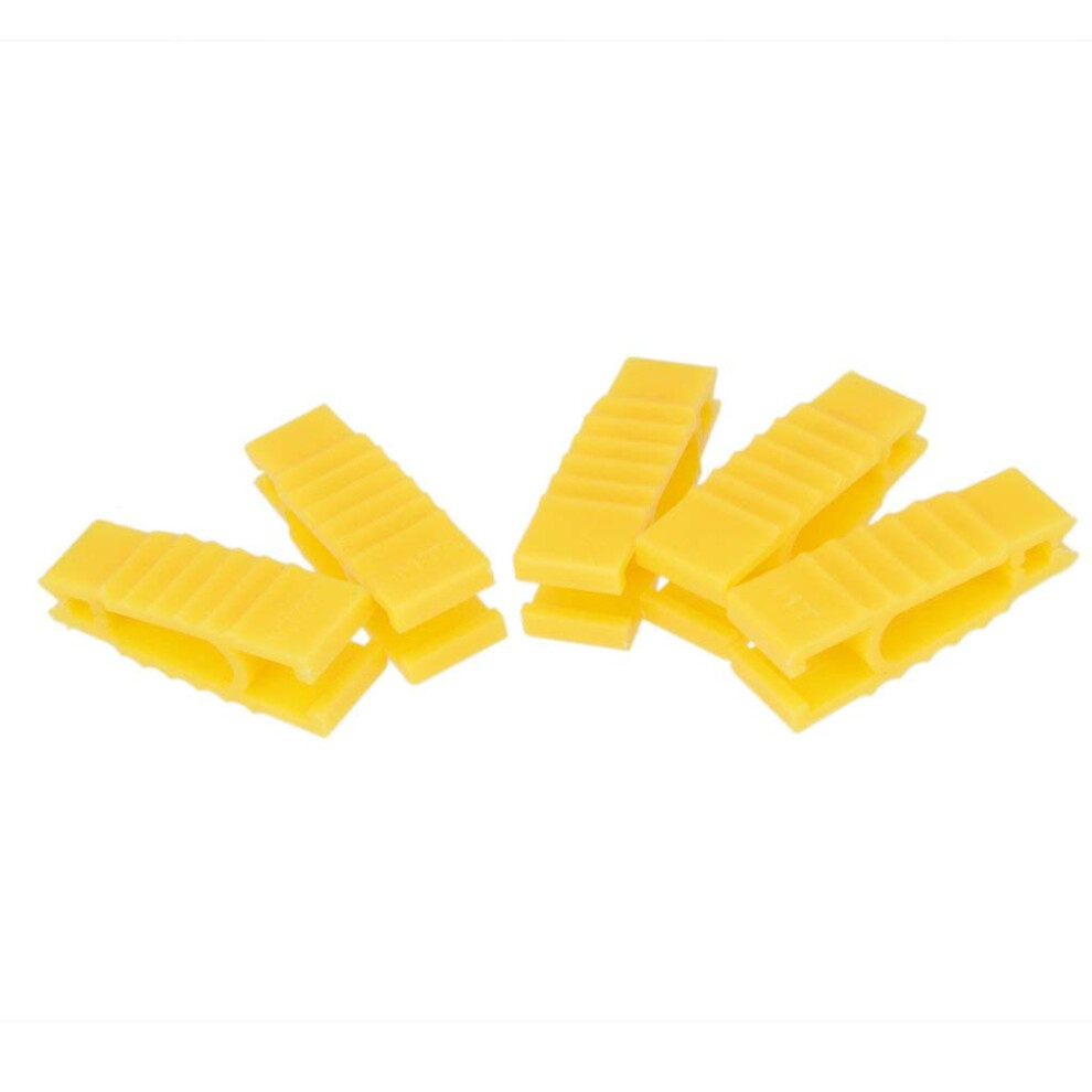 5Pcs Fuse Clip Tools Car Traction Automobile Puller Light/Yellow Saudism
