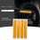 Front Rear Wheel Cover Protective Shell Reflective Sticker for Max G30 Scooter Accessories 4PCS, Yellow 6