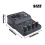 Q-12 Sound Card Audio Mixer Board Console Desk System Interface 4 Channel 48V Power Stereo Computer 7