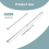 Telescopic shower rod curtain telescopic White 30-50 Cm 5