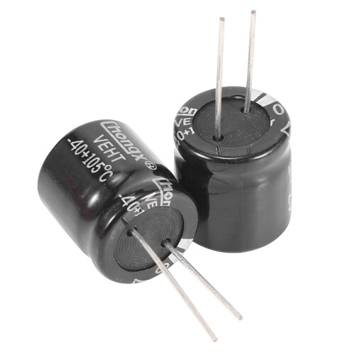 5 pcs 400V 47UF 18 x 20mm Aluminum Electrolytic Capacitor 2