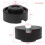 Black Rubber Slotted Floor Jack Pad Frame Rail Adapter For Pinch Weld Side 3