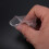 1000Pcs5.5 X 7Cm Pyramid Tea Bag Filter Nylon Single String Label Transparent Empty 10