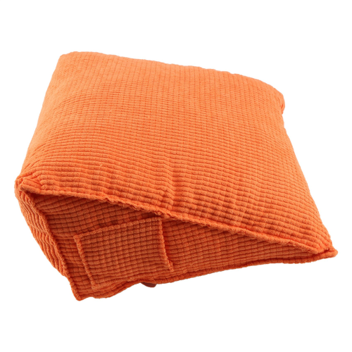 Solid Color Reading Backrest Cushion Wedge Pillow Thick Lumbar Back Pad 2