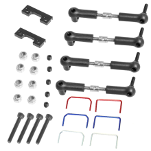 RC Car Front and Rear Anti-Roll Bar Kit for 1/16 ,Slash Upgrades Parts