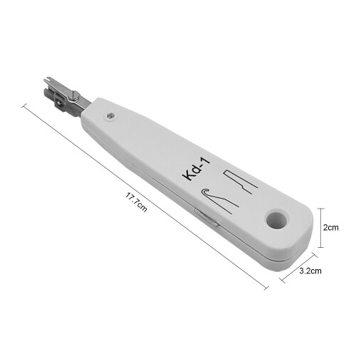 for RJ11 RJ12 RJ45 Cat5 -1 Network Cable Wire Cut Tool Punch Down Impact 2