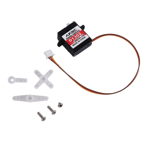 -D1302 Mini 1.7G Large Torque Digital Servo JST Connector for RC Model Drone Airplane Helicopter 2