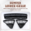 3Pcs Car Honeycombed Front Bumper Lower Grille Grills for Focus 2012 2013 2014 7