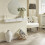 SoBuy Floating Shelf with 3 Drawers White 2