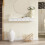 SoBuy Floating Shelf with 3 Drawers White 12