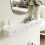 SoBuy Floating Shelf with 3 Drawers White 13