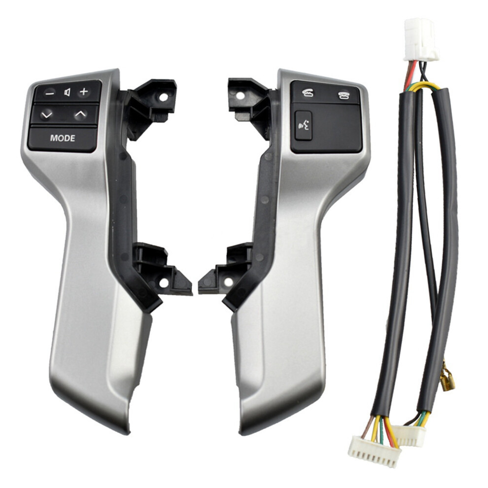 Car Multifunction Steering Wheel Control Switch 84250-60160 For Prado 150 Grj150 Kdj150 Grey 4854152625729