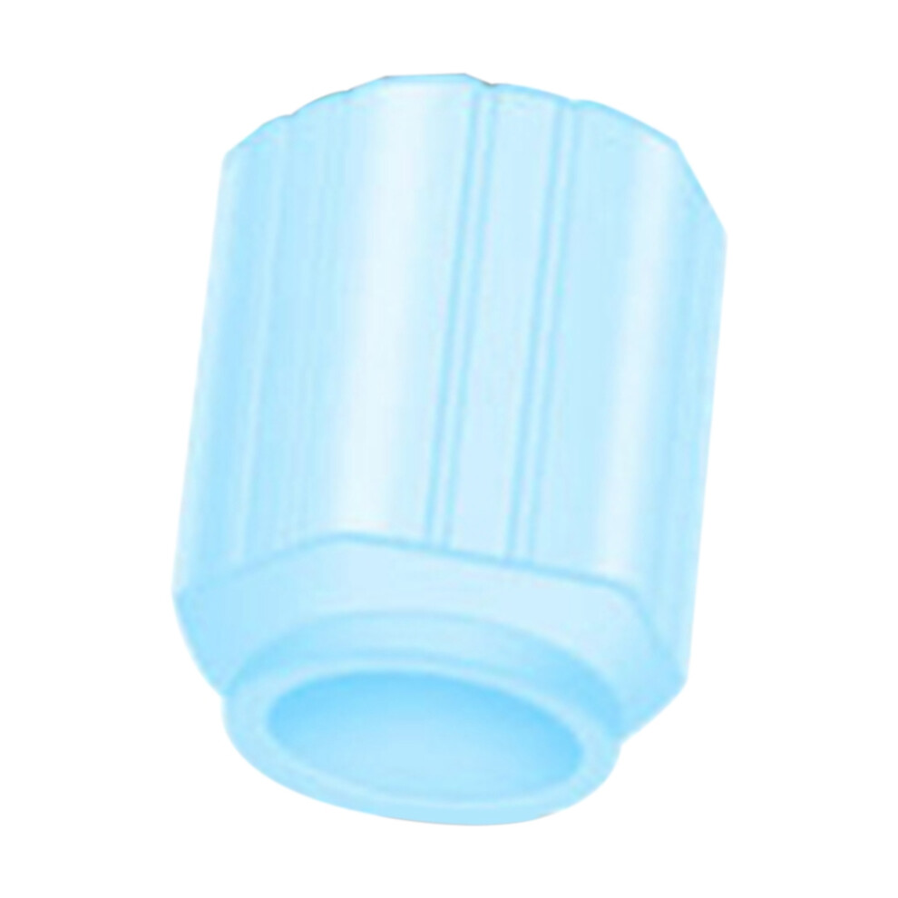 10Pcs Glow Valve Cap Fluorescent Automobile Motorcycle Bicycle Wheel Tire Hub Luminous Decoration Blue 4854152624111