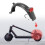 Electric Scooter Kite Rear Mudguard with Light for Upgraded M365 Pro 2 1S 6
