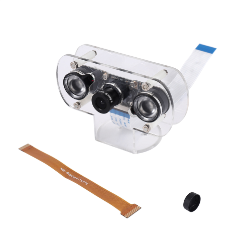 for 4B Camera with Holder and Cable IR Module 5MP OV5647 Webcam Automatically Switching Between Day
