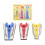 3 pezzi Tape Maker: 12mm Giallo, 18mm Rosso, 25mm Blu 2