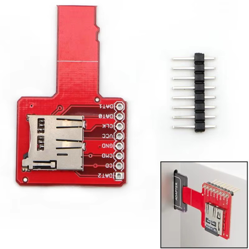 NEW Micro-SD Sniffer Compatible with TF Card Adapter Plate Universal 2