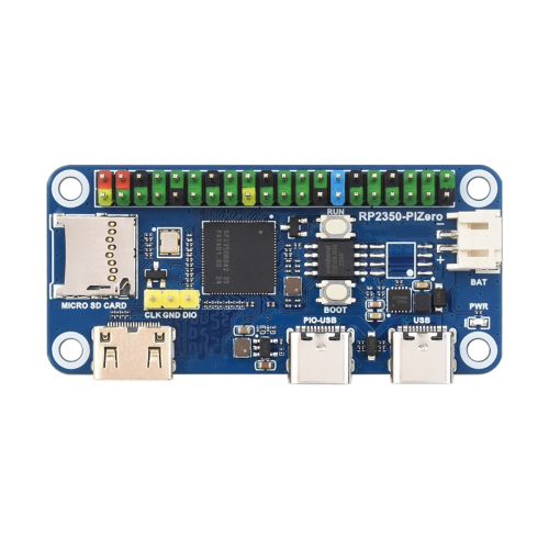 RP2350-PiZero Development Board Microcontroller 40Pin GPIO Interface for 1