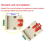 XY-MD02 Temperature Humidity Transmitter Detection Sensor Module Modbus SHT40 RS485 Signal Analog 5