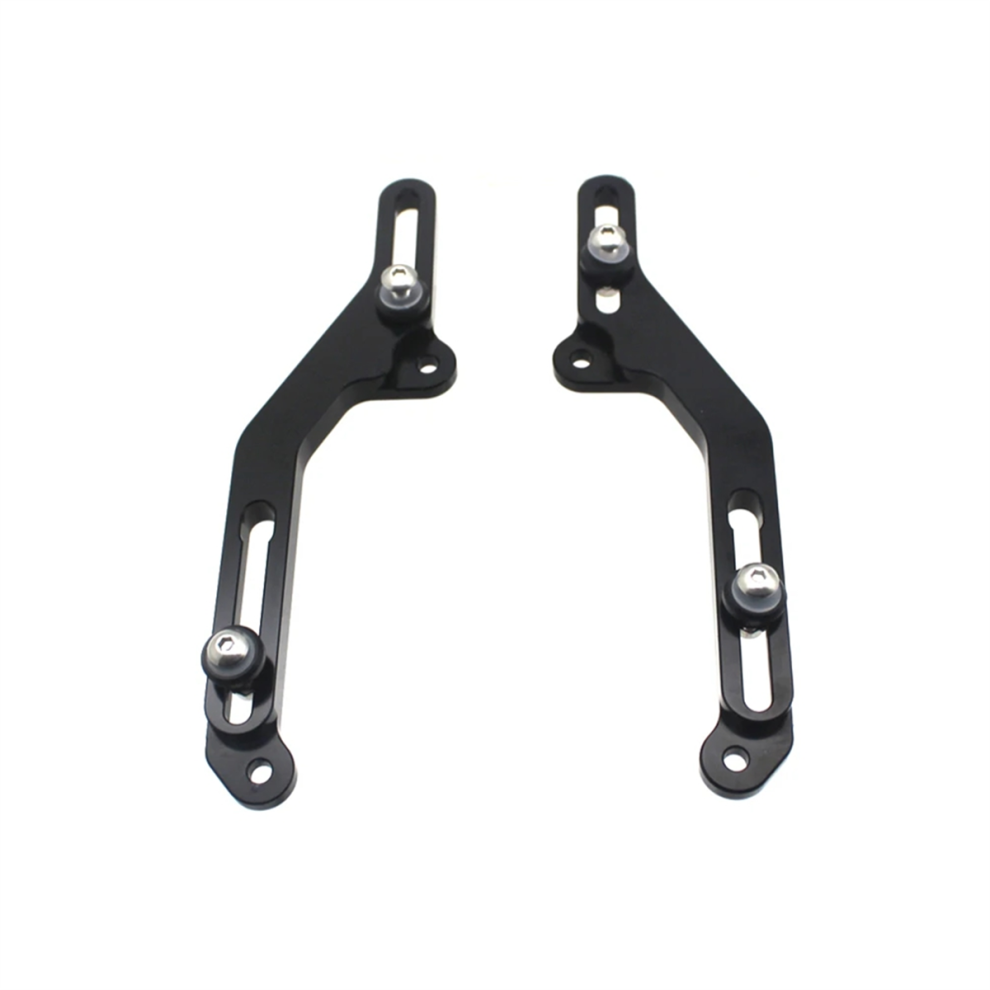 Motorcycle Windscreen Adjusters For Xl750 Xl 750 Transalp 2023 2024 Cnc Aluminum Windshield Bracket(Black) Black 4854152640203