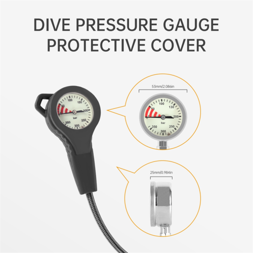 Scuba Diving Pressure Gauge Housing, for 52mm 2