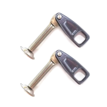 2 Sets Boat Transom Clamp Assy 663-43118-01-8D for 40HP E40G Outboard Motor 6F5-43116-00, 6F5-43114-00