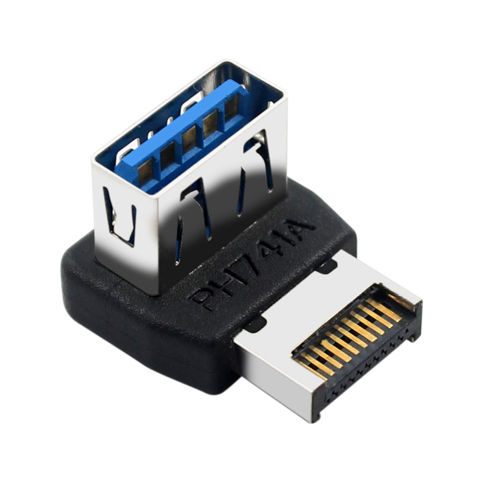Usb C Header Adapter Type-E To 3.1 90 Degree Steering Converter For Computer Motherboard Internal Connector Ph741a 4854152637319