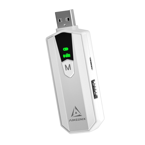AX200PRO Keyboard Mouse Adapter,High Performance Converter Compatible with Popular FPS Games PC & NS Platforms