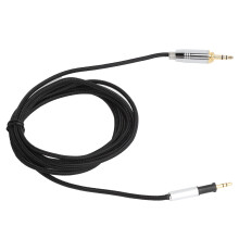 3,5 mm auf 2,5 mm Kopfhörerkabel 2 m schwarz geflochten für K450 K460