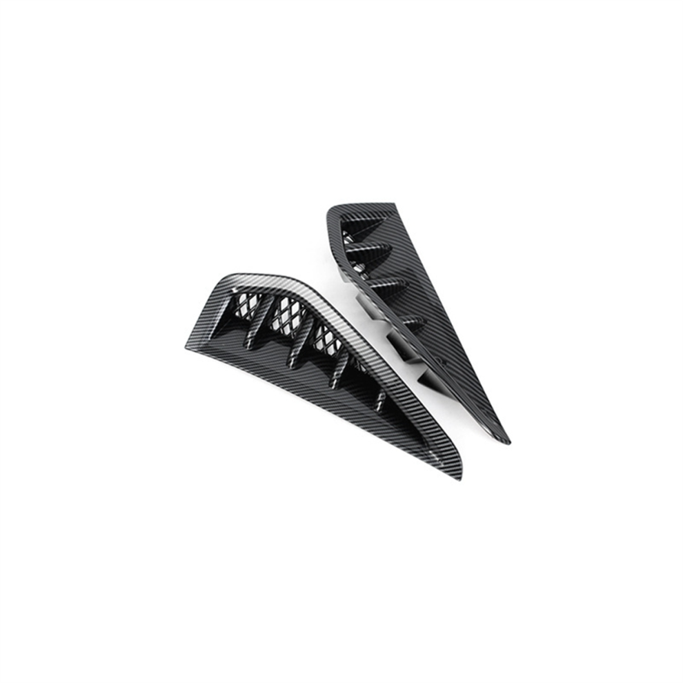 For Ram 1500 2023 2024 Car Side Vent Cover Trim Sticker Exterior Accessories (Abs Carbon Fiber) 4854152643624