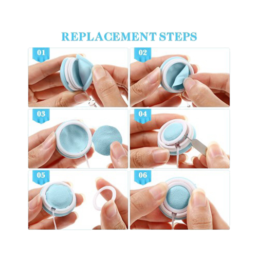 Macaron Cell Phone Wipe Screen Cleaning Eyeglass Lens Camera Tool Pendant,Set B 2