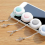 Macaron Cell Phone Wipe Screen Cleaning Eyeglass Lens Camera Tool Pendant,Set B 11