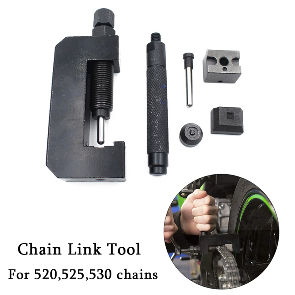 Tools Chain Riveter Punching Link Installation 520/525/530/Oil Seal Disassembling Tool Motorcycle Accessorie 4854152641798