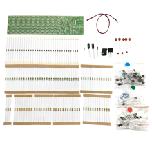 DIY Voice-Activated LED Spectrum Kit - 3-Channel Music Level Indicator with 9 LEDs per Band (Soldering Required)