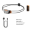 TINY HELIO 600Z LED Headlamp with 6 Modes Ultra Light Rechargeable for Camping Running 9