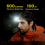 TINY HELIO 600Z LED Headlamp with 6 Modes Ultra Light Rechargeable for Camping Running 1