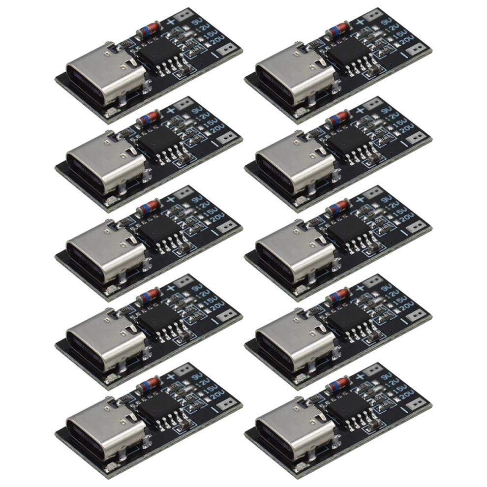 Pd/Qc/Afc Type-C Decoy Board Usb Boost Module /Qc4 Fcp Afc Trigger Polling Detector Power Fast Charging 10Pcs 4852689494887