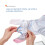 4PCS Reusable Baby Cloth Pocket Diapers, Stretchable, 36-46cm, Multicolor 6