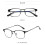 Lightweight Blue Light Blocking Glasses Anti 4-400nm Rays - Black, Gold, Silver 9