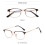 Lightweight Blue Light Blocking Glasses Anti 4-400nm Rays - Black, Gold, Silver 6