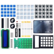 7-Bit LCD1602 Display Desktop Calculator Soldering Project Kit DIY Hobbyist Electronics