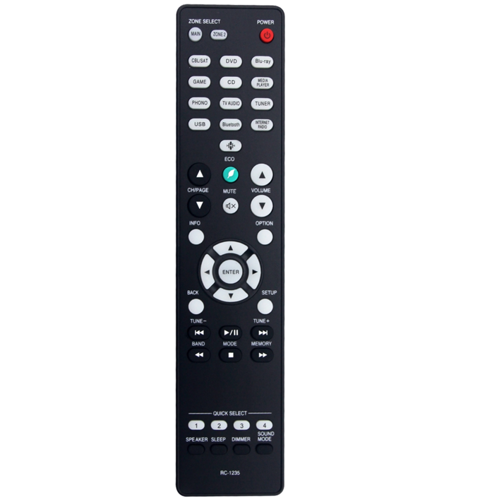 Rc-1235 Replaced Remote Control For Network Stereo Receiver Dra-800H Dra800h 4852689404251