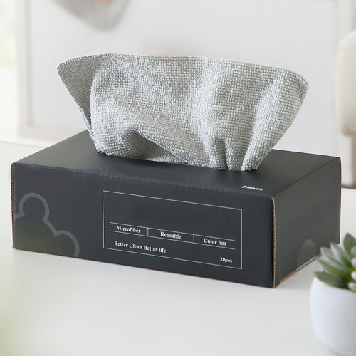 Chiffon en microfibre extractible de 300 g, réutilisable 2