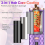 USB Automatic Curling Iron Cordless Auto Hair Curler Wireless Silky Curls Fast Heating Portable 8