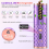 USB Automatic Curling Iron Cordless Auto Hair Curler Wireless Silky Curls Fast Heating Portable 9