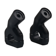 Motorcycle Handlebar Riser Clamp Spacer Lift for Bonneville T100 T120 Black 2016-2019