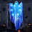 Halloween Hanging Light up Ghost with Spooky Blue LED Light, 47” White Hanging Ghosts 1